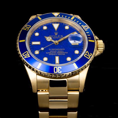 rolex quadrante blu prezzo|rolex submariner stampata.